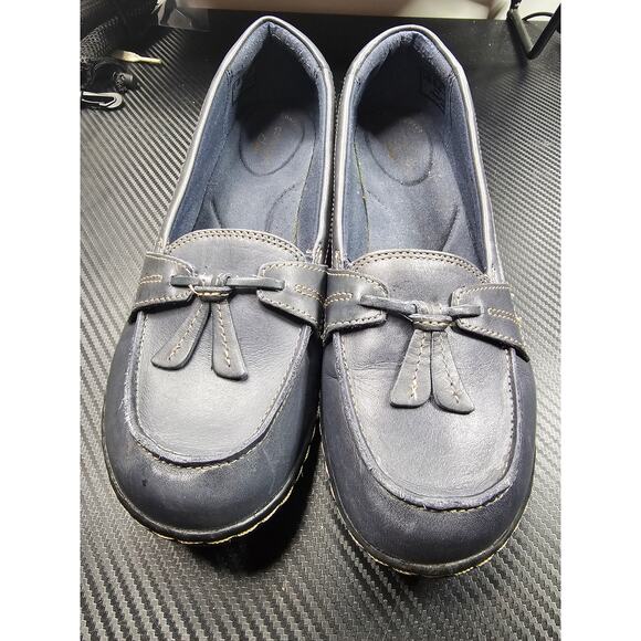 Clarks Womens US 9 Ultimate Comfort Collection Gray Loafer Slip On Shoe 15260 - Picture 2 of 8